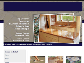 decorative concrete Durham