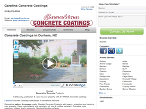 decorative concrete Durham