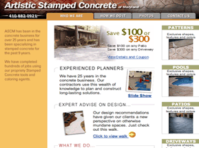 decorative concrete Frederick