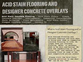 decorative concrete Glendale