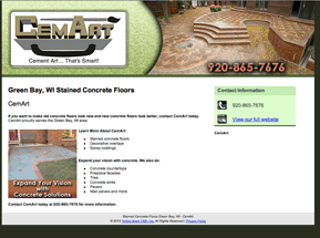 decorative concrete GreenBay