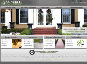 decorative concrete Indianapolis