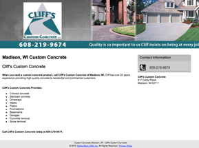 decorative concrete Madison