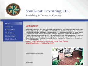 decorative concrete Montgomery