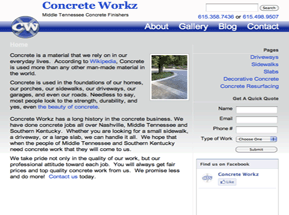 decorative concrete Nashville