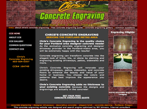 decorative concrete Portland