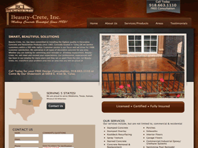 decorative concrete Tulsa