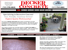 decorative concrete indianapolis