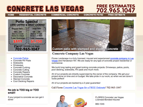decorative concrete las vegas