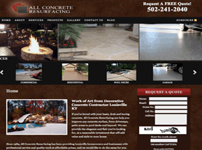decorative concrete Louisville