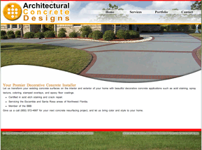 decorative concrete pensacola