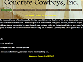 decorative concrete pensacola