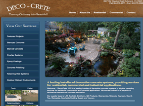 decorative concrete richmond