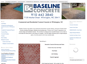 decorative concrete wilmington
