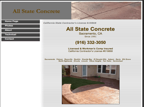 decorative concrete Roseville