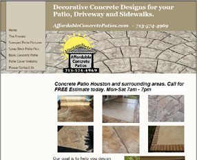 decorative concrete Houston