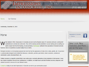 decorative concrete Houston