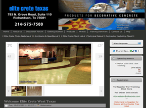 decorative concrete Richardson