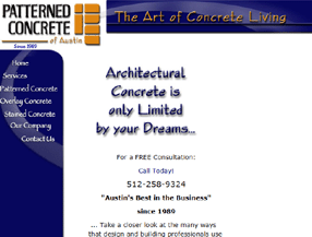 decorative concrete Waco