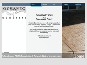 decorative concrete Alameda