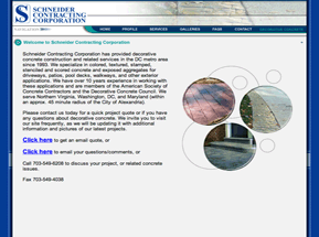 decorative concrete Alexandria