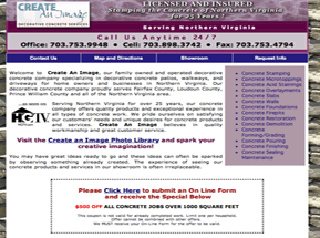 decorative concrete Alexandria