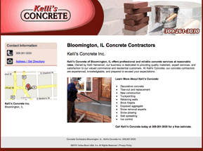 decorative concrete Bloomington