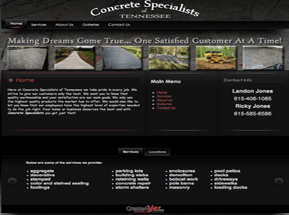 decorative concrete Clarksville