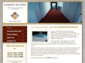 decorative concrete Clearwater