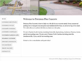 decorative concrete Columbia