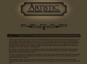 decorative concrete ConcordNC