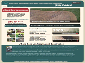 decorative concrete Corona