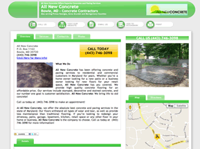 decorative concrete bowie