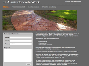 decorative concrete brownsville