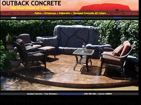 decorative concrete clovis