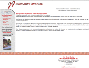 decorative concrete Flint