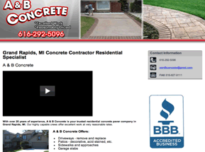 decorative concrete GrandRapids