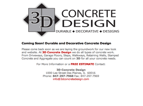 decorative concrete desplaines