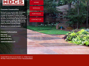 decorative concrete edmond