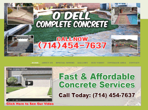 decorative concrete fountainvalley