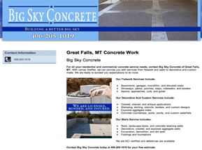 decorative concrete greatfalls