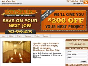 decorative concrete Henderson