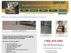 decorative concrete Henderson