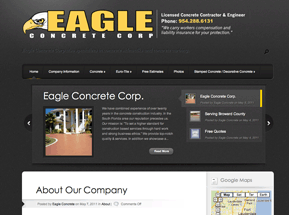 decorative concrete Hollywood