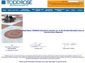 decorative concrete Lincoln