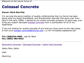 decorative concrete idahofalls