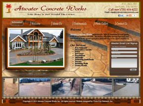 decorative concrete jackson