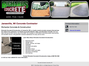 decorative concrete janesville