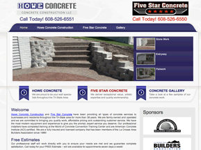 decorative concrete lacrosse