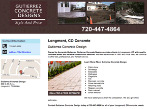 decorative concrete longmont